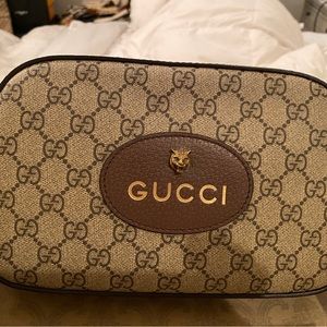 Gucci Brown GG supreme canvas neo vintage